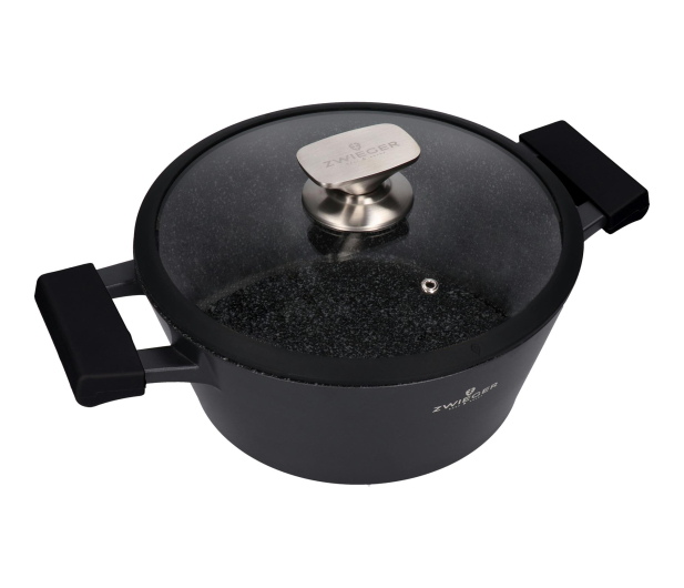 ZWIEGER Black Stone Zestaw garnków 6 el. - 1324268 - zdjęcie 5